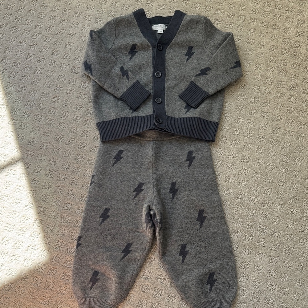 Grayson Mini 18M Lightning Bolt Kids Matching Set